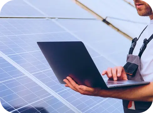 Reviewing solar panel documentation