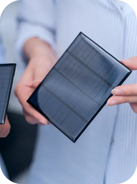 Professional handling solar panel